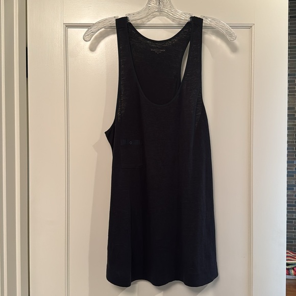 Eileen Fisher linen racer back tank top - Picture 2 of 5